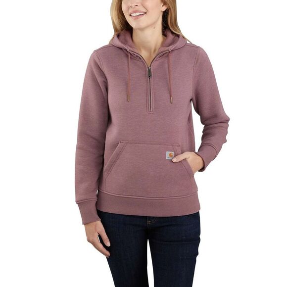 CARHARTT CLARKSBURG HALF ZIP HOODIE SIZE MEDIUM - Picture 1 of 6